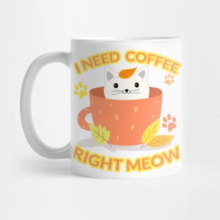 Cats Drinking Coffee - A Funny Art That Will Make You Smile! Mug